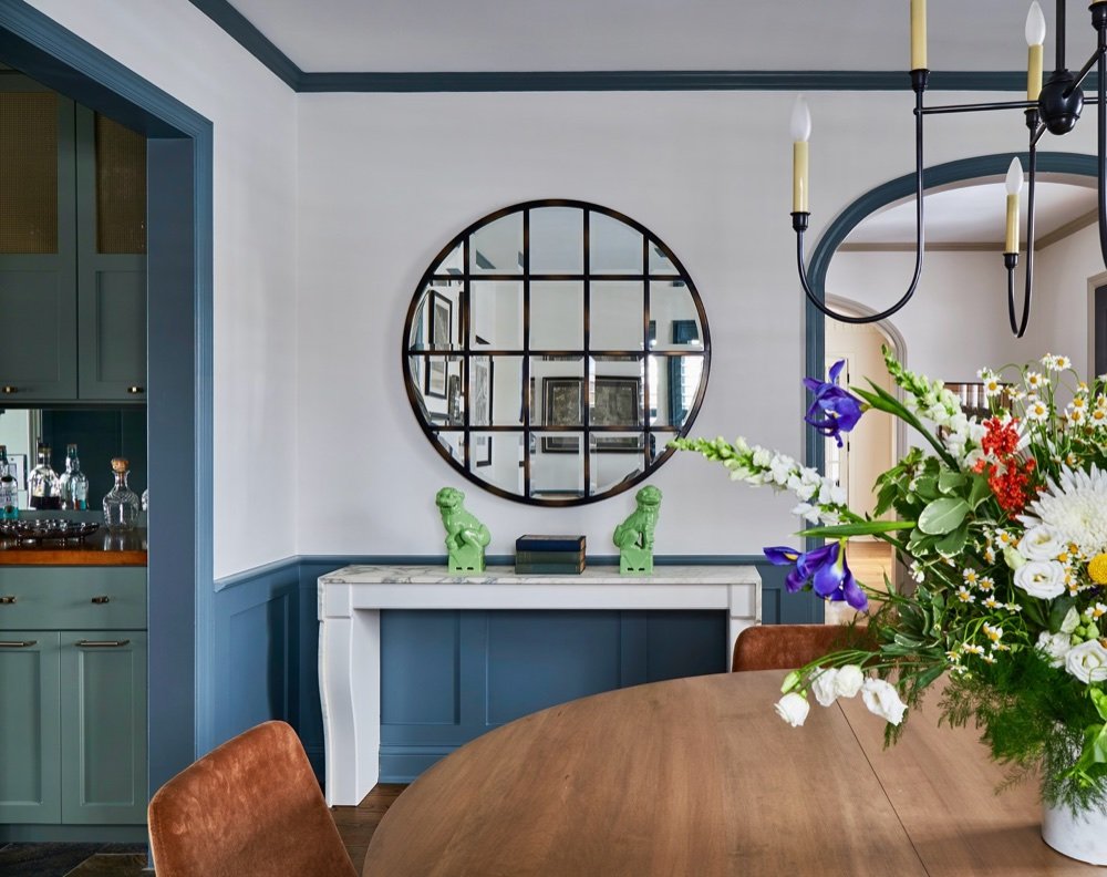 Dining room, luxury renovation and interior design by Martire Custom Homes