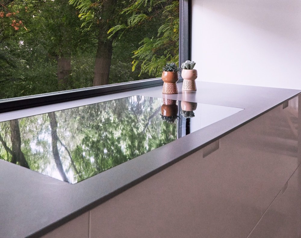 Materials-countertop detail, luxury renovation and interior design by Martire Custom Homes