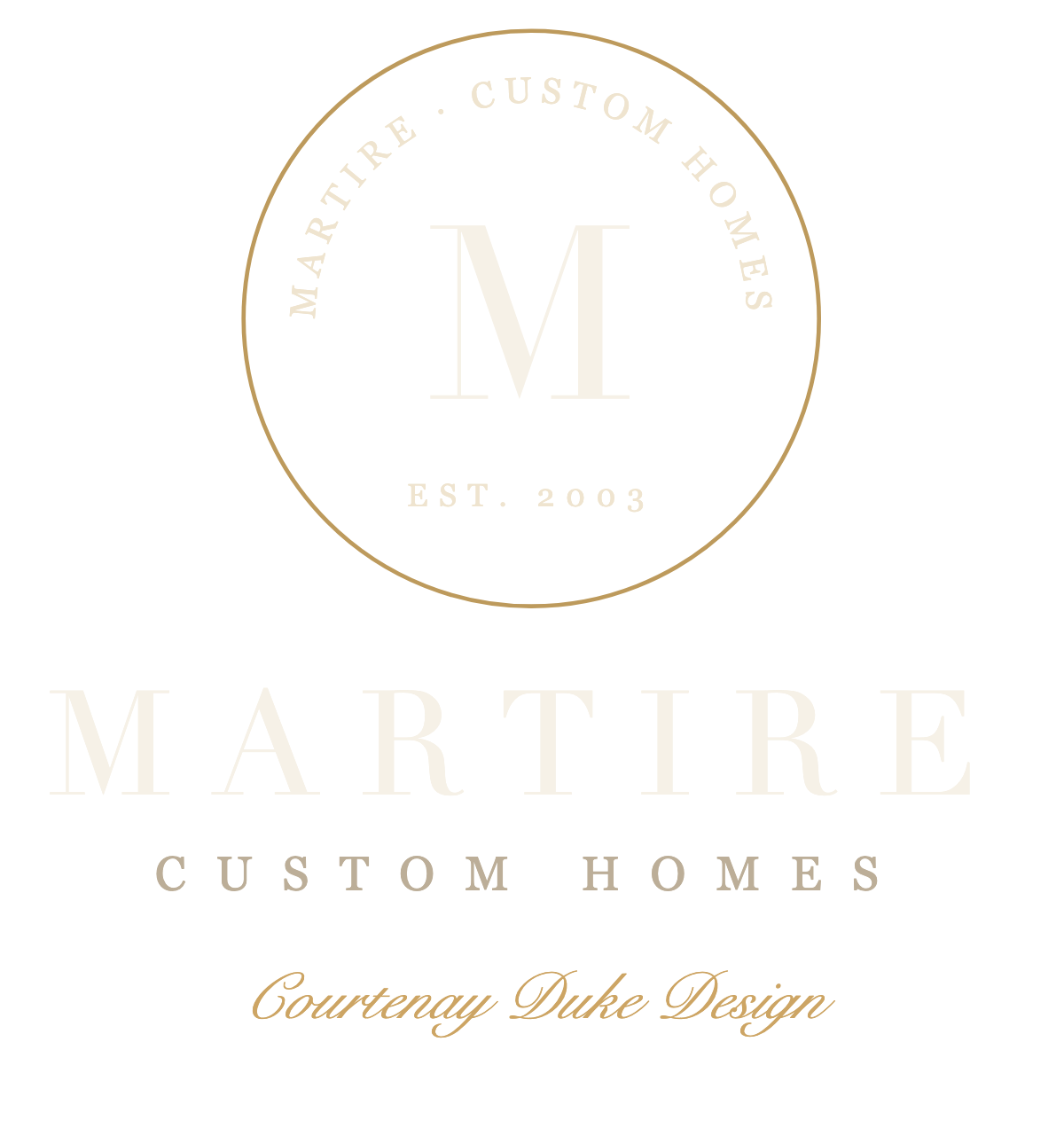 Martire Custom Homes, Courtenay Duke Design, established 2003